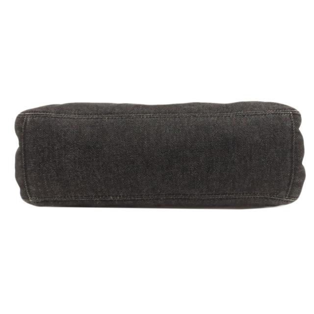 シャネル CHANEL ココマーク トートバッグ デニム レディース 中古_4