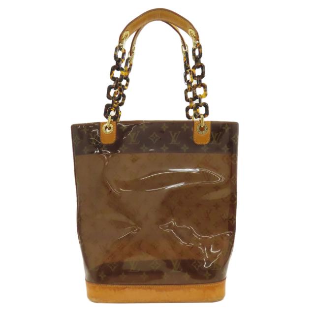 ルイヴィトン LOUIS VUITTON M92501 カバ・アンブルMM トートバッグ ビニール レディース 中古_1