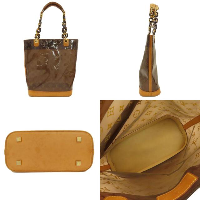 ルイヴィトン LOUIS VUITTON M92501 カバ・アンブルMM トートバッグ ビニール レディース 中古_2