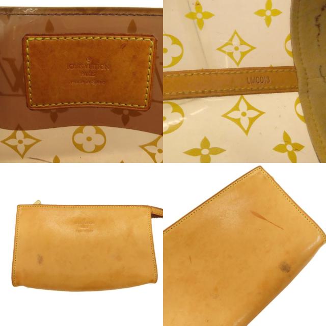 ルイヴィトン LOUIS VUITTON M92501 カバ・アンブルMM トートバッグ ビニール レディース 中古_3