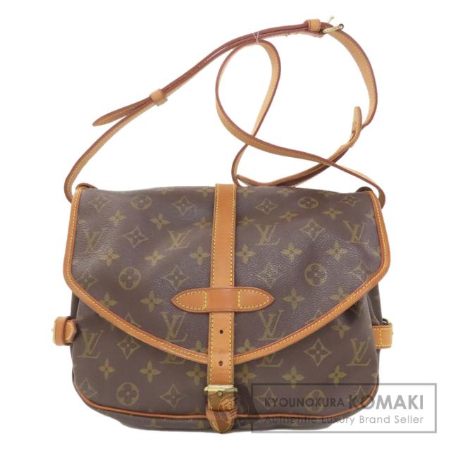 ルイヴィトン LOUIS VUITTON M40710  ソミュールMM  ショルダーバッグ モノグラムキャンバス 中古