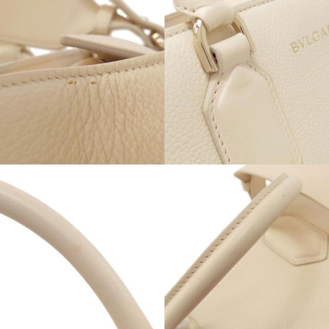 ブルガリ BVLGARI ブルガリ ロゴ 2WAY ハンドバッグ カーフ レディース 中古_7