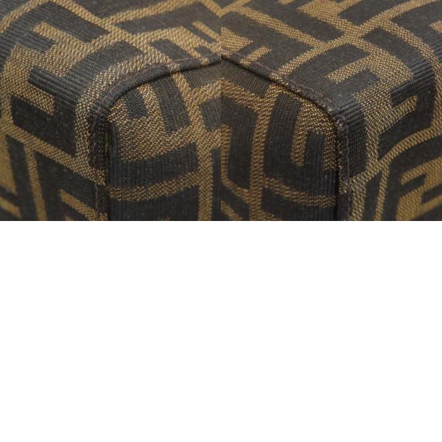 フェンディ FENDI ズッカ柄 ハンドバッグ キャンバス レディース 中古_9