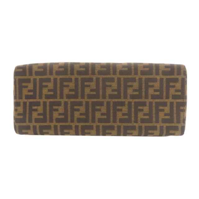 フェンディ FENDI ズッカ柄 ハンドバッグ キャンバス レディース 中古_4