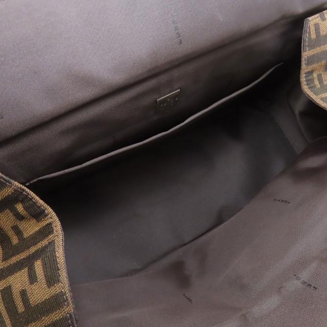 フェンディ FENDI ズッカ柄 ハンドバッグ キャンバス レディース 中古_5