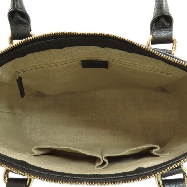 グッチ GUCCI 449659 アウトレット インターロッキングG 2WAY ハンドバッグ カーフ 中古_5