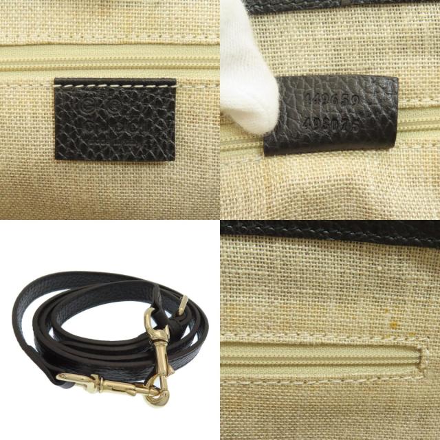 グッチ GUCCI 449659 アウトレット インターロッキングG 2WAY ハンドバッグ カーフ 中古_6