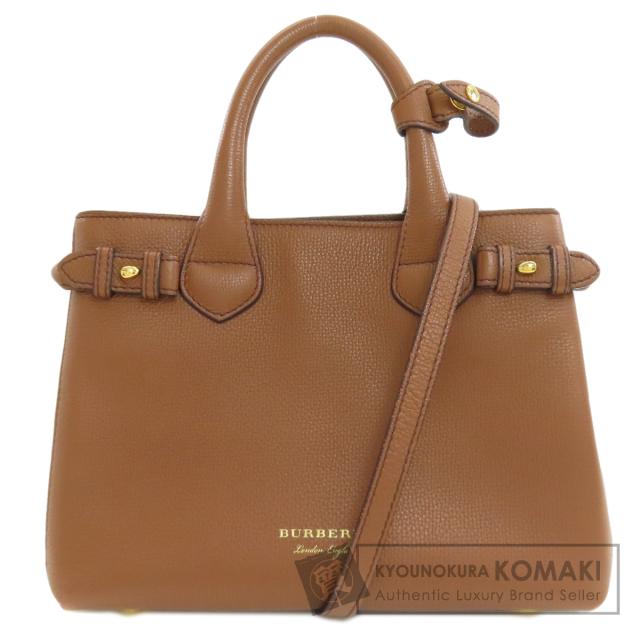 バーバリー BURBERRY  2WAY  ハンドバッグ レザー レディース  中古