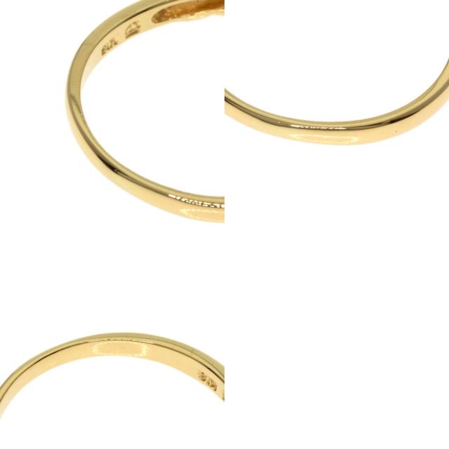 タサキ TASAKI アクアマリン ダイヤモンド リング・指輪 K18イエローゴールド レディース 中古_9