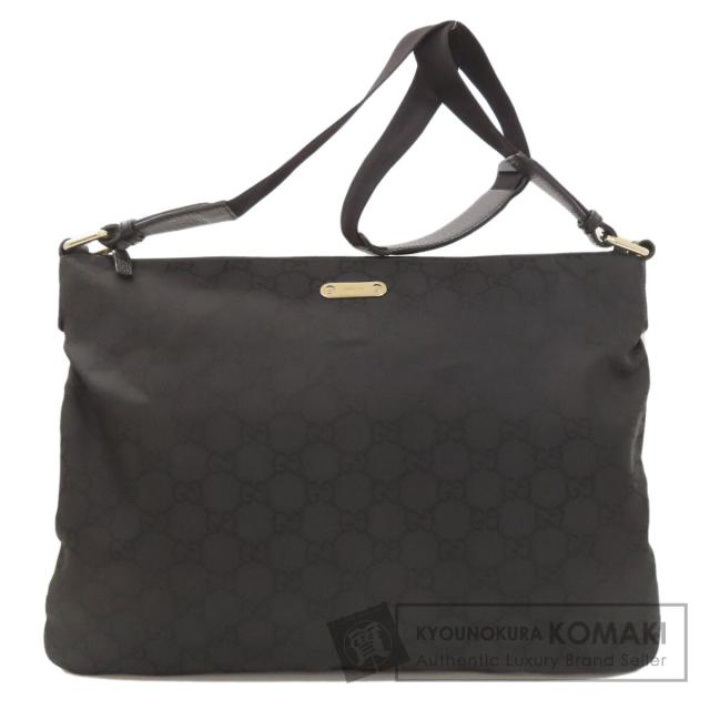 グッチ GUCCI 190628  アウトレット GG  ショルダーバッグ ナイロン素材 レディース  中古