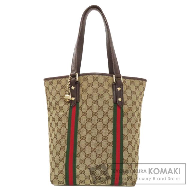 グッチ GUCCI 162899  GG シェリーライン  トートバッグ キャンバス レディース  中古