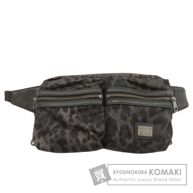 ドルチェアンドガッバーナ Dolce&Gabbana  ヒョウ柄  ヒップバッグ・ウエストバッグ 中古