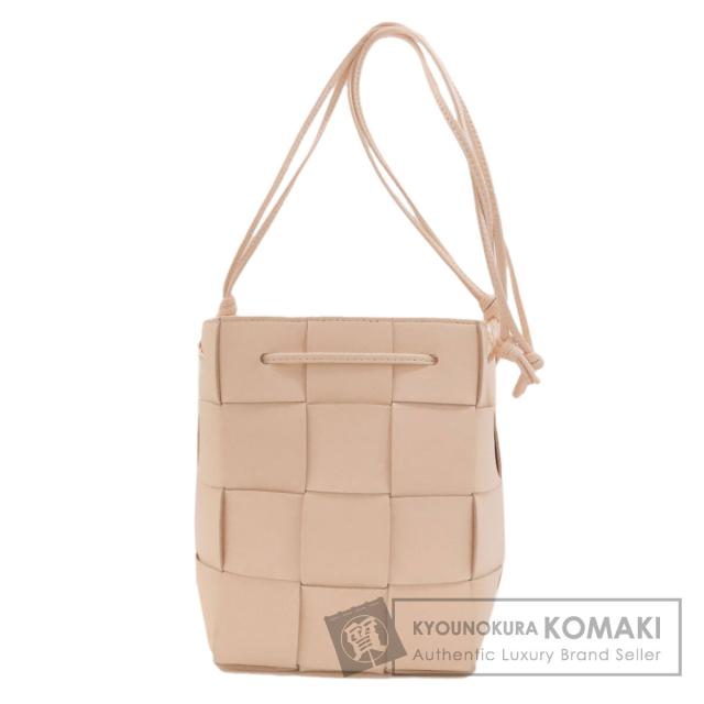 ボッテガヴェネタ BOTTEGA VENETA  カセット バケットバッグ  ショルダーバッグ カーフ 中古