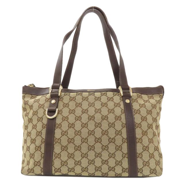 グッチ GUCCI 141470  アビー GG柄  トートバッグ キャンバス レディース  中古_1