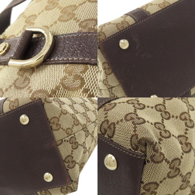グッチ GUCCI 141470  アビー GG柄  トートバッグ キャンバス レディース  中古_8