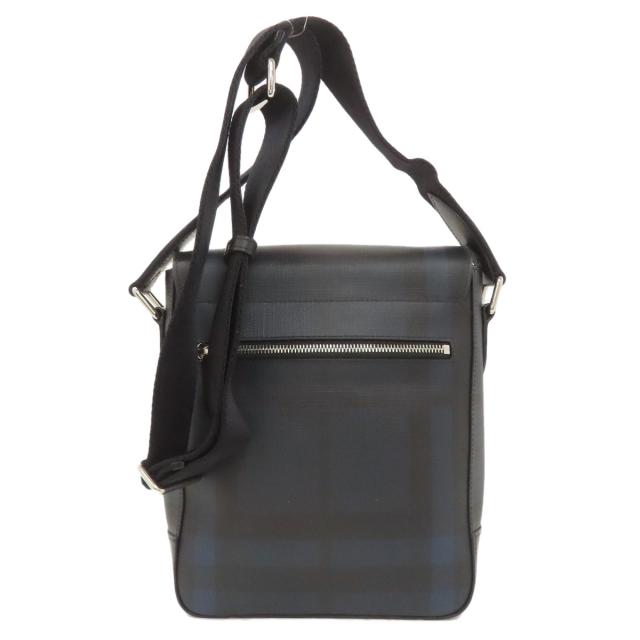 バーバリー BURBERRY チェック柄 ショルダーバッグ PVC レディース 中古_2