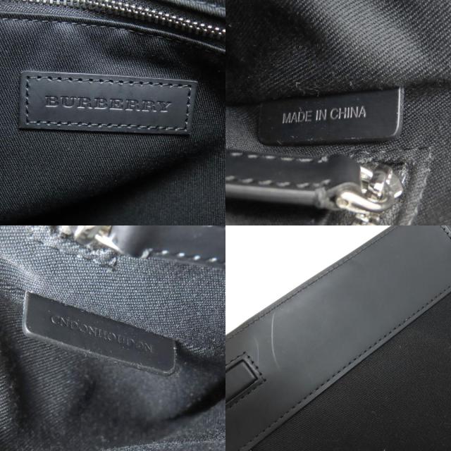 バーバリー BURBERRY チェック柄 ショルダーバッグ PVC レディース 中古_6