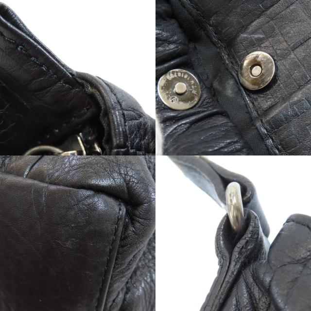 バーバリー BURBERRY  ロゴ  ショルダーバッグ カーフ レディース  中古_7