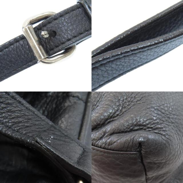 バーバリー BURBERRY  ロゴ  ショルダーバッグ カーフ レディース  中古_8