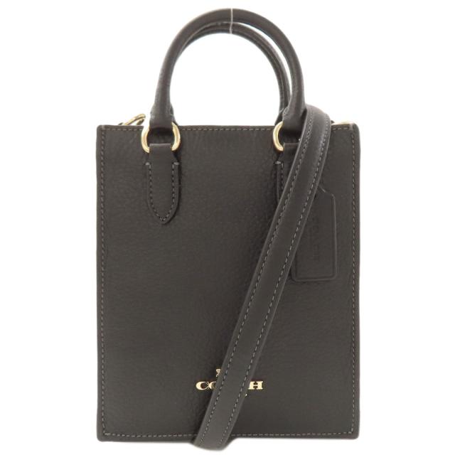 コーチ COACH CJ500  ノース サウス ミニトート 2WAY  ハンドバッグ レザー レディース  中古 コーチ COACH CJ500 ノース サウス ミニトート 2WAY ハンドバッグ