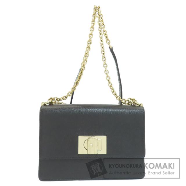 フルラ Furla  アーチロゴ  ショルダーバッグ レザー レディース  中古