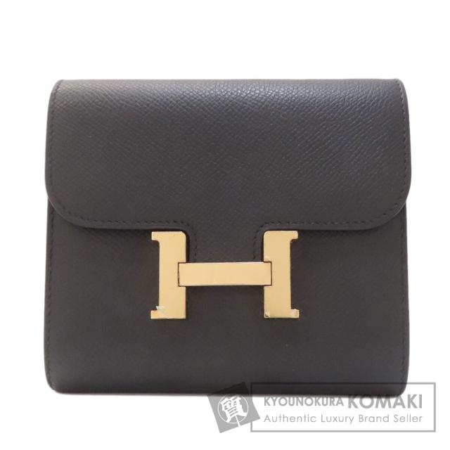 エルメス HERMES  コンスタンス コンパクト ゴールド金具  ケース エプソン 中古