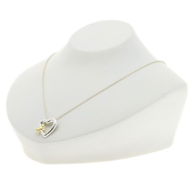 ティファニー TIFFANY&Co. ハートリボン ネックレス シルバー レディース 中古_4