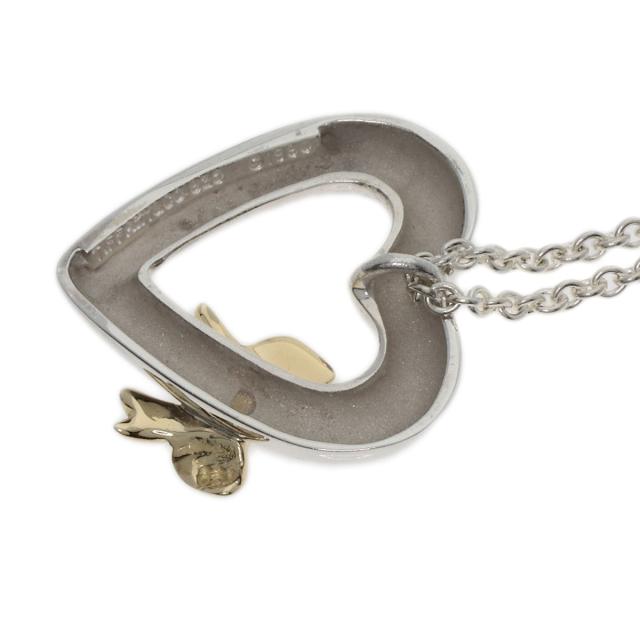 ティファニー TIFFANY&Co. ハートリボン ネックレス シルバー レディース 中古_5