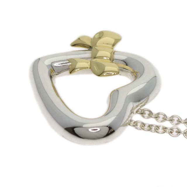 ティファニー TIFFANY&Co. ハートリボン ネックレス シルバー レディース 中古_7
