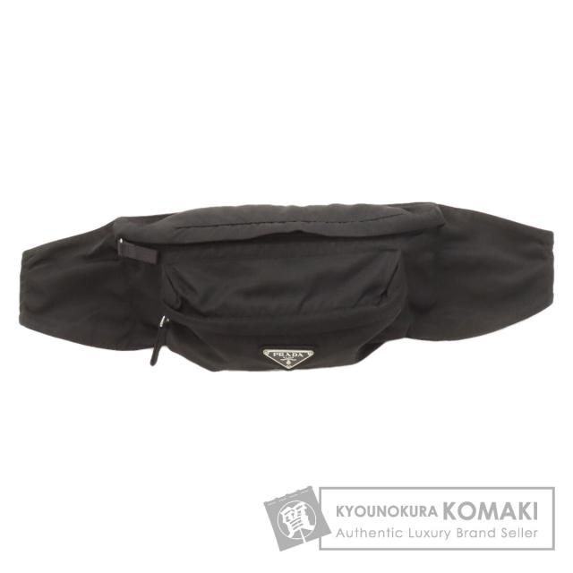 プラダ PRADA  ロゴ金具  ボディバッグ ナイロン素材 レディース  中古