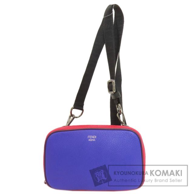 フェンディ FENDI  ロゴ  ショルダーバッグ レザー レディース  中古