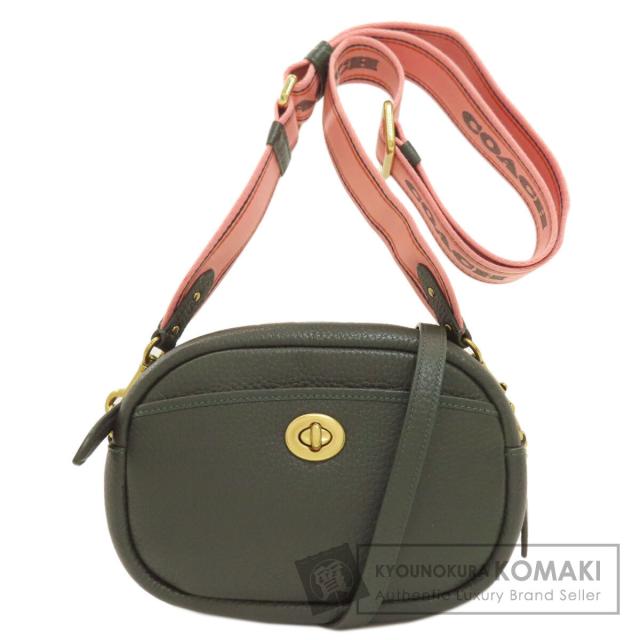 コーチ COACH C4813  カメラバッグ  ショルダーバッグ レザー レディース  中古