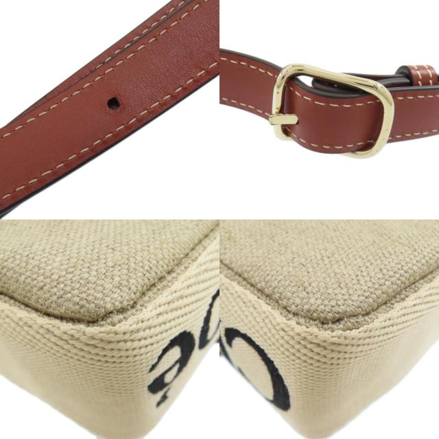 クロエ CHLOE ウッディ ベルトバッグ ヒップバッグ・ウエストバッグ キャンバス 中古_8