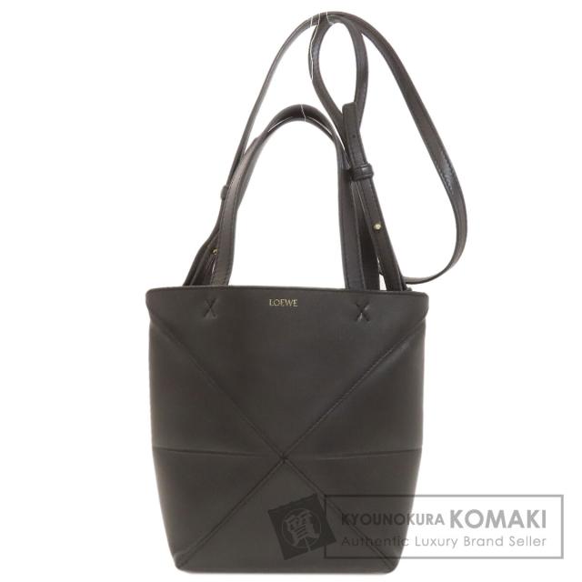ロエベ LOEWE  パズル 2WAY  ハンドバッグ カーフ レディース  中古