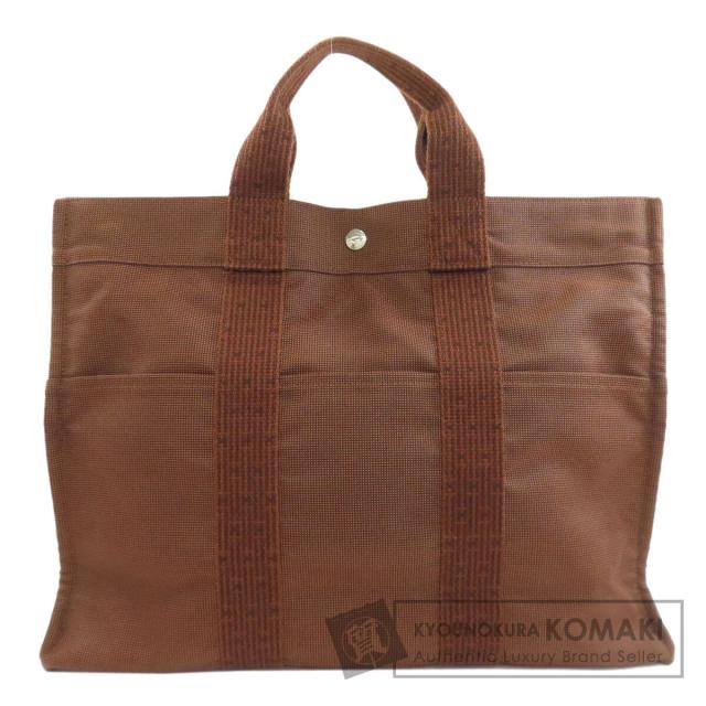 エルメス HERMES  エールラインMM  ハンドバッグ キャンバス レディース  中古