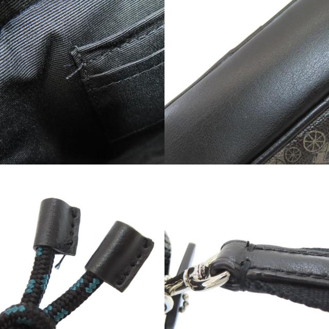 コーチ COACH F84640 ロングショルダー ショルダーバッグ PVC レディース 中古