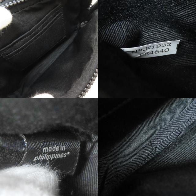 コーチ COACH F84640 ロングショルダー ショルダーバッグ PVC レディース 中古