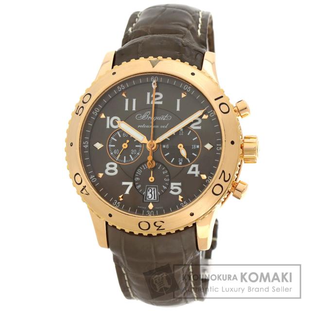ブレゲ Breguet 3810BR/92/9ZU  トランスアトランティック タイプXXI  腕時計 K18ピンクゴールド 中古