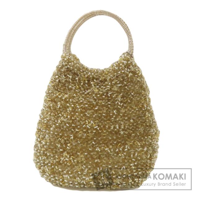 アンテプリマ ANTEPRIMA  ワイヤーバッグ ビーズ  ハンドバッグ PVC レディース  中古