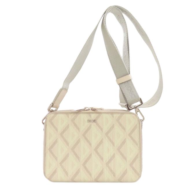 クリスチャンディオール CHRISTIAN DIOR CDダイヤ ショルダーバッグ PVC レディース 中古_1
