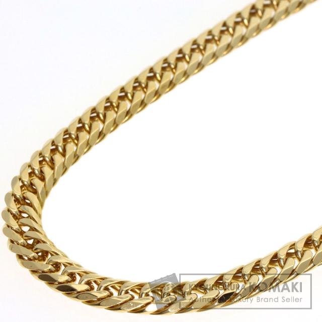 セレクトジュエリー SELECT JEWELRY 喜平 キヘイ 6面W ネックレス K18イエローゴールド 中古