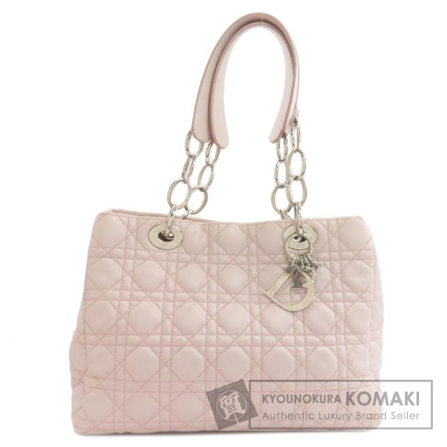 クリスチャンディオール CHRISTIAN DIOR  レディディオール  トートバッグ カーフ レディース  中古