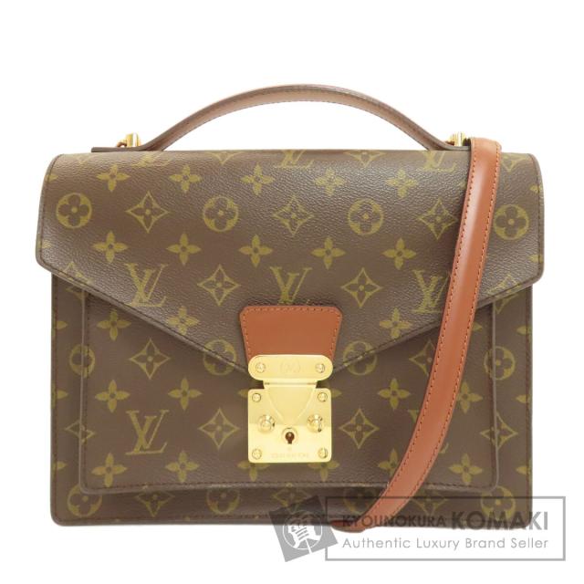 ルイヴィトン LOUIS VUITTON M51185  モンソー  ハンドバッグ モノグラムキャンバス レディース  中古