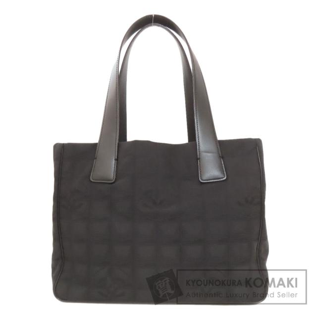 シャネル CHANEL  ニュートラベルラインPM  トートバッグ ナイロンジャガード レディース  中古