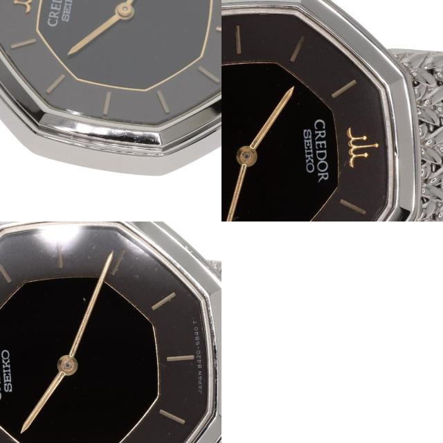 セイコー SEIKO 8420-5660 クレドール オクタゴン 腕時計 ステンレススチール SS レディース 中古_9