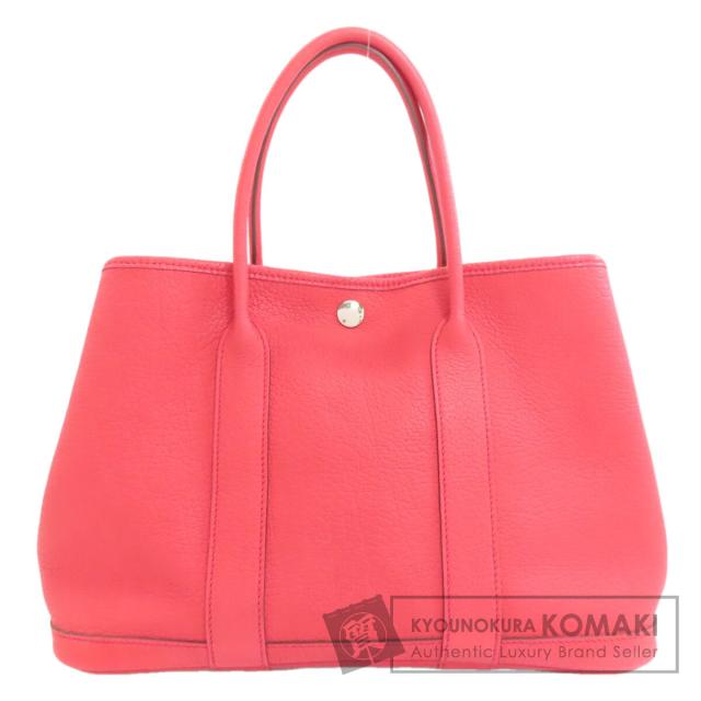 エルメス HERMES  ガーデンパーティTPM シルバー金具  ハンドバッグ トゴ レディース  中古