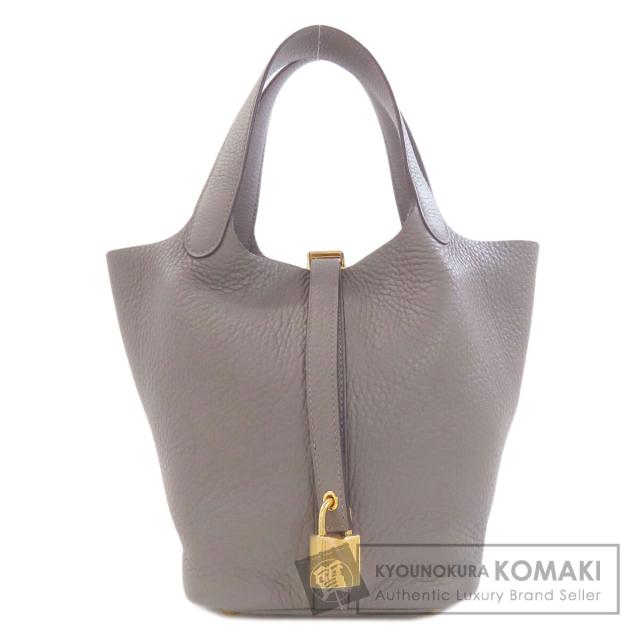 エルメス HERMES  ピコタンロックPM ゴールド金具  ハンドバッグ トリヨン レディース  中古