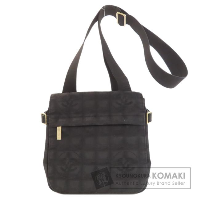 シャネル CHANEL  ニュートラベルライン ゴールド金具  ショルダーバッグ 中古
