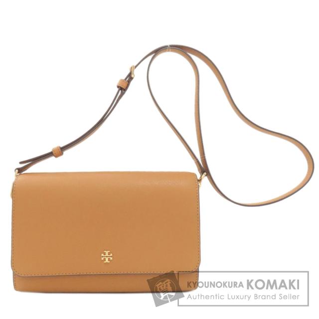 トリーバーチ Tory Burch  ロゴ  ショルダーバッグ レザー レディース  中古