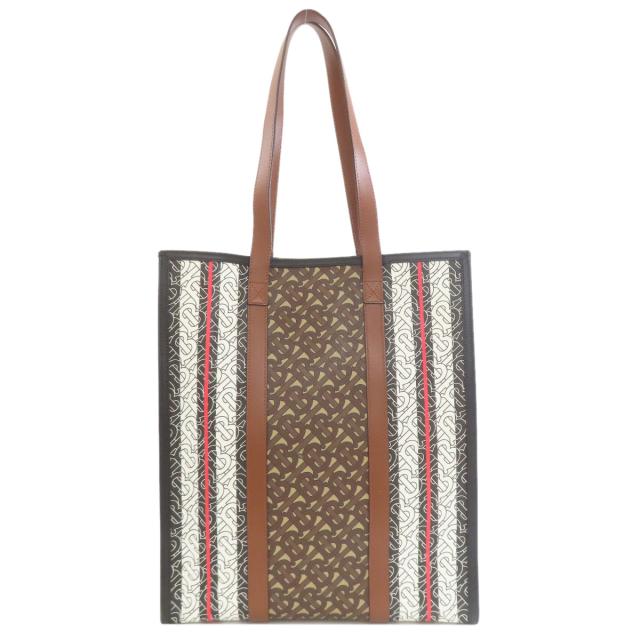 バーバリー BURBERRY TBロゴパターン トートバッグ PVC レディース 中古_2